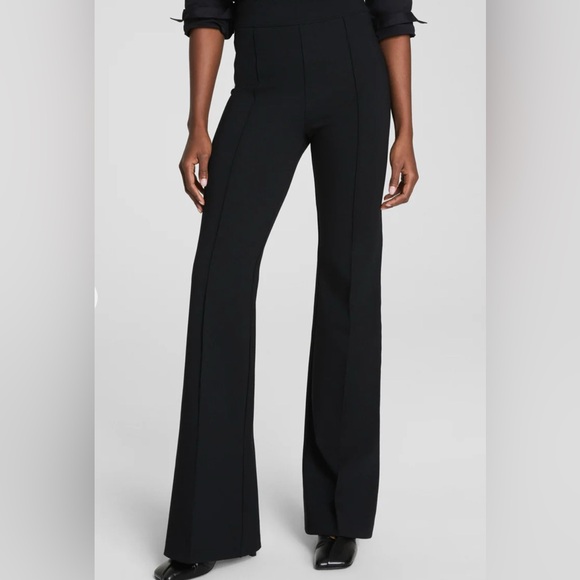 SPANX Pants - SPANX Super Smooth Pointe Flare Pant Black Excellent Size M Regular